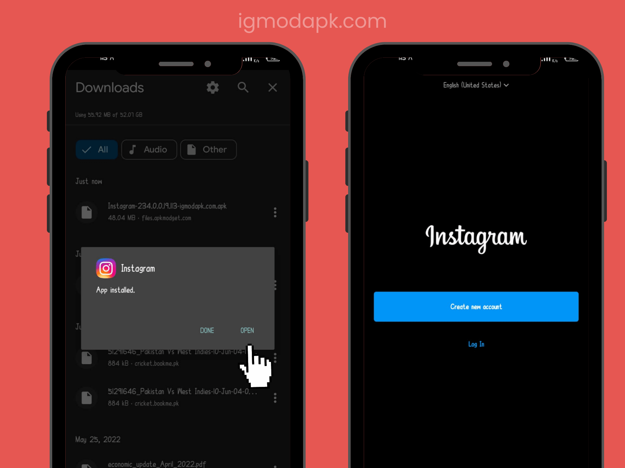 Tải xuống InstaMod APK và trải nghiệm những tính năng mới và tuyệt vời của Instagram. Hãy xem hình ảnh liên quan để có cái nhìn rõ ràng hơn về hữu ích của ứng dụng này cho trải nghiệm đa phương tiện của bạn.